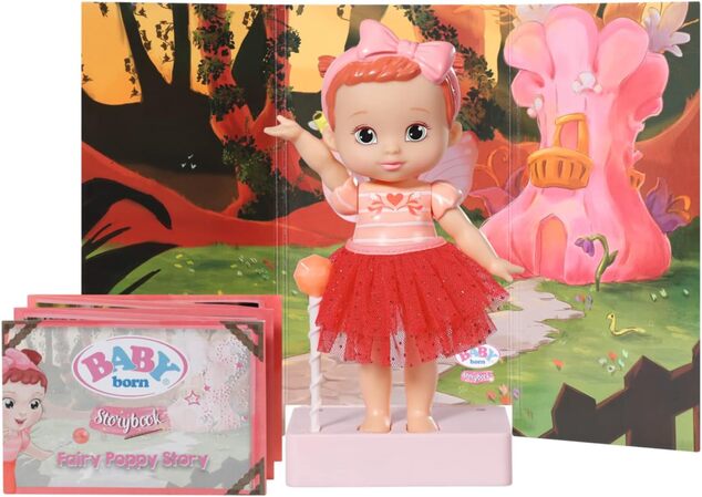 Baby Born Storybook Maková víla, 18 cm