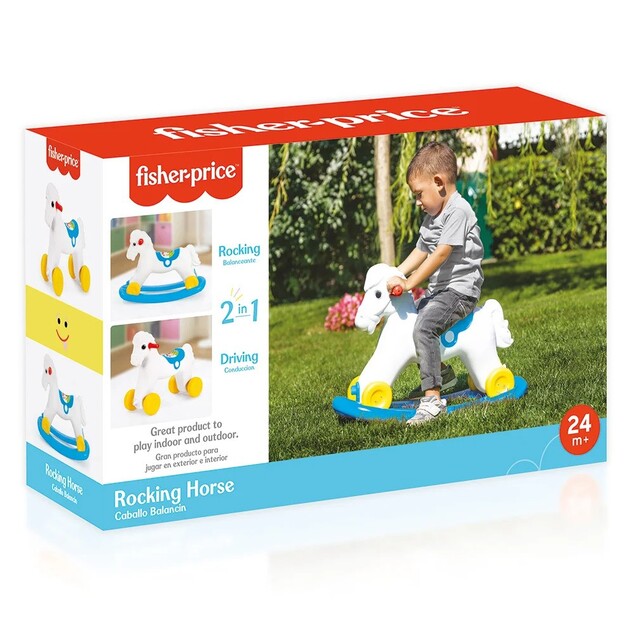 Hojdací kôň 2v1 Fisher Price