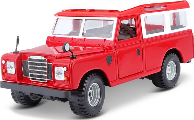Bburago 1:24 Land Rover Rot