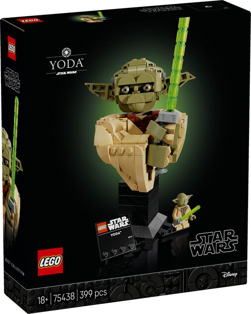 LEGO® Star Wars™ 75438 Bustul lui Yoda