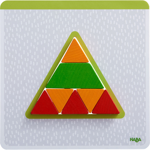 Haba Fa játék előkép kártyákkal Origami Formák 2 éves kortól