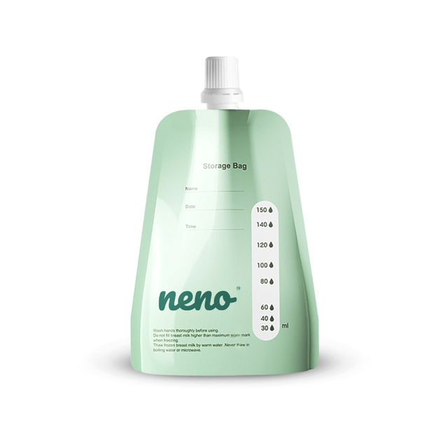 NENO Sacchetti per la conservazione del latte materno 20 pezzi, 150 ml