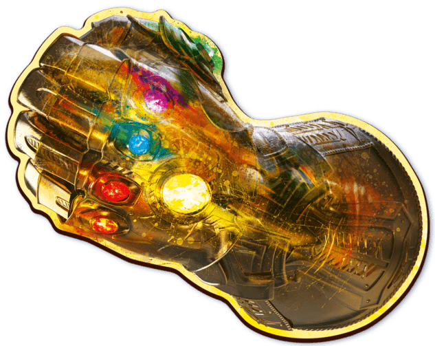 Trefl Drevené puzzle 500+5 - Avengers Rukavica nekonečna