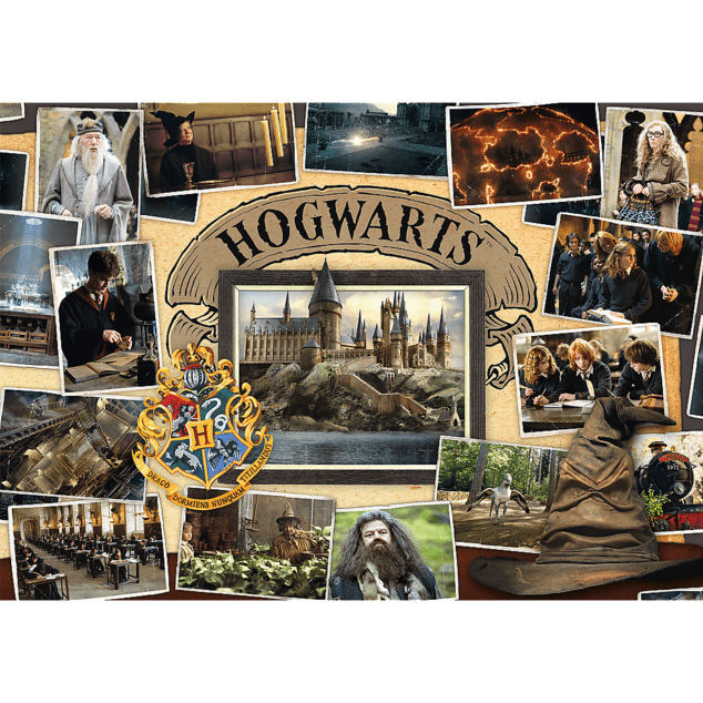 Trefl Puzzle Harry Potter Tournament 3v1 400 + 500 + 600 dielikov