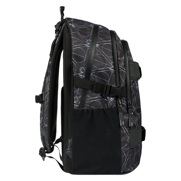 BAAGL SADA 5 Skate Harry Potter Todesreliquien: Rucksack, Federmäppchen, Tasche, Notizbücher, Geldbö