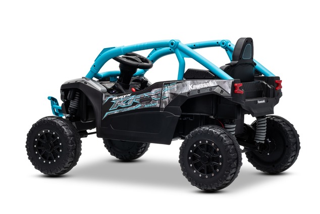 Elektrické autíčko Kawasaki TERYX KRX 1000 12V, modré, jednomiestne, odpružená zadná nápra