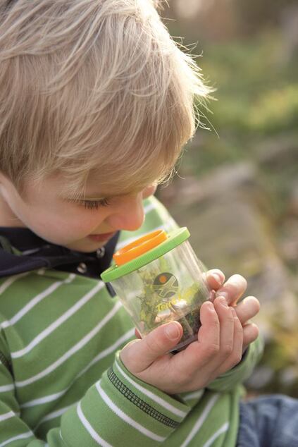 Haba Terra Kids Nádobka s lupou na hmyz s pavúkom