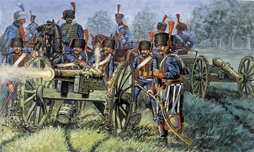 Model Kit figurky 6018 - FRENCH ARTILLERY (NAP.WARS) (1:72)