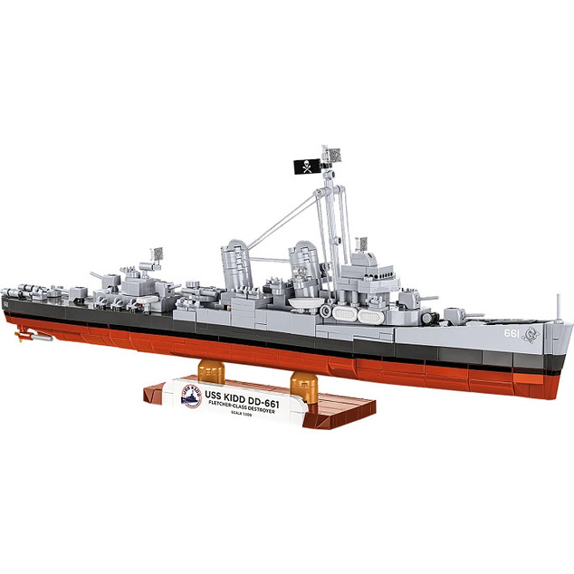 Cobi USS KIDD DD-661, 1:300, 700 k