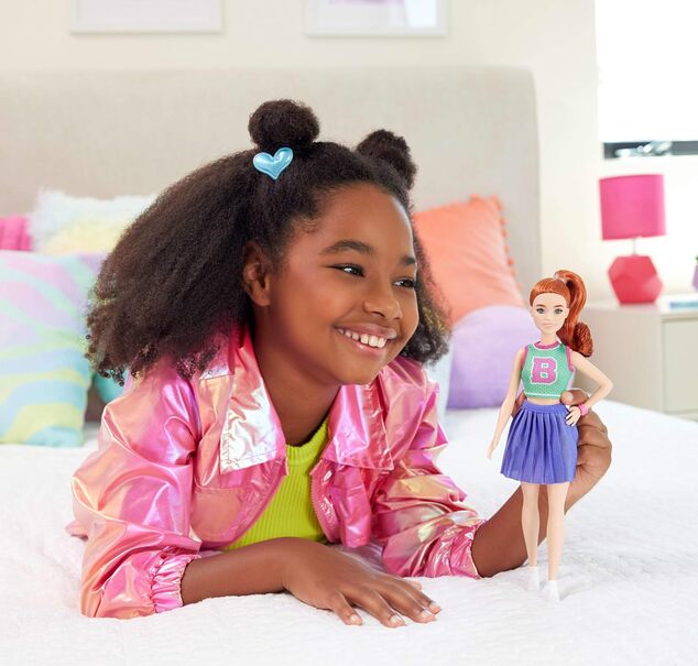 Mattel Barbie modelka Športová sukňa a tielko
