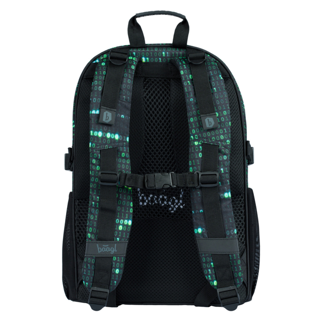 BAAGL SADA 3 Kernzahlen: Rucksack, Waschbeutel, Tasche