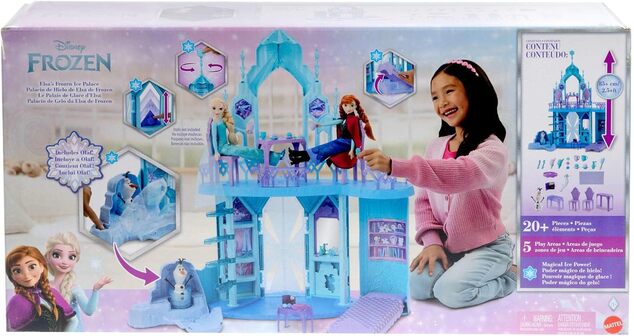 Mattel Disney Frozen Jégkastély játékkészlet bútorokkal és kiegészítőkkel