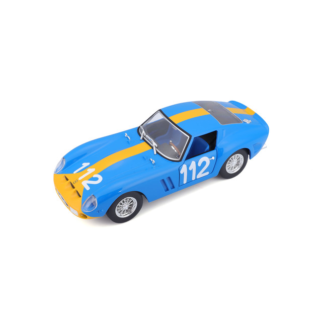 Bburago 1:24 Ferrari Racing Model KIT - stavebnica GTO 250 Blue