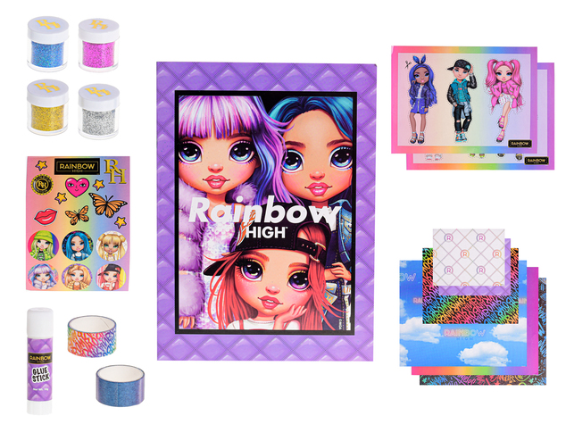 Rainbow High kreatívna sada v krabičke