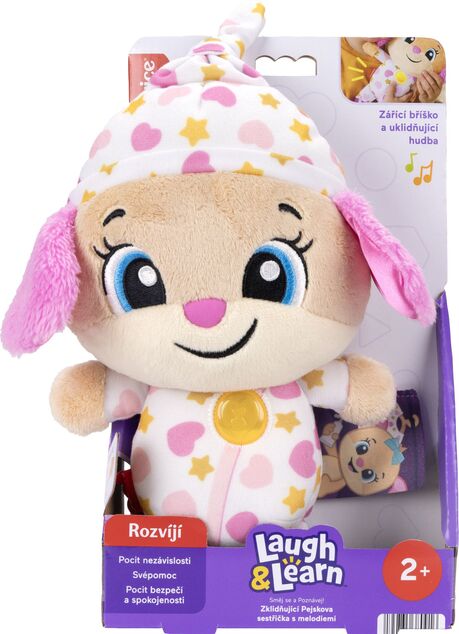 Fisher Price Upokojujúca psíkova sestrička s melódiami CZ