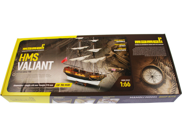 MAMOLI HMS Valiant 1762 1:66 kit