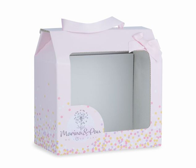 MARINA &amp; PAU bábätko Mini Golosinas Nana ružová 21cm