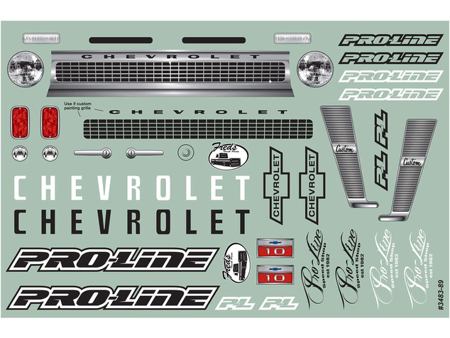 Pro-Line karoséria 1:10 Chevrolet C-10 1966 (Crawler 313mm)