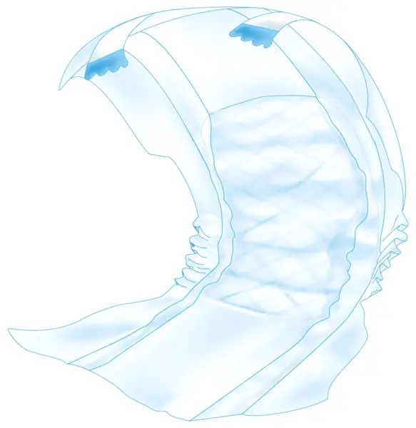 Plienka pooperačná pre psy S–M 30–46cm 12ks