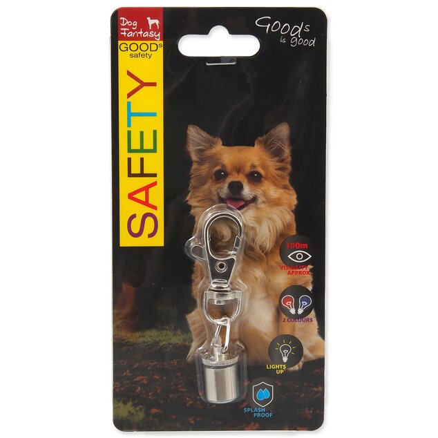 Obesek Dog Fantasy svetleča kovina 1 cm