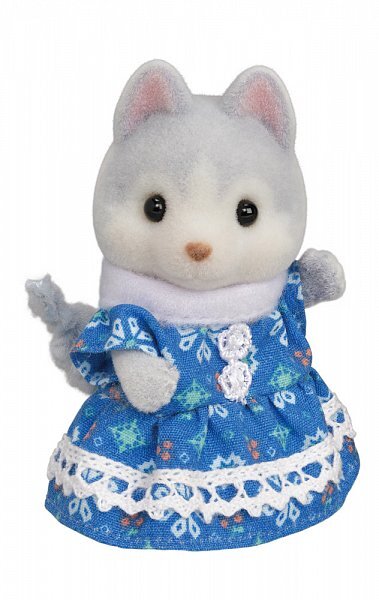 Sylvanian Families Tandemový bicykel pre Husky súrodencov
