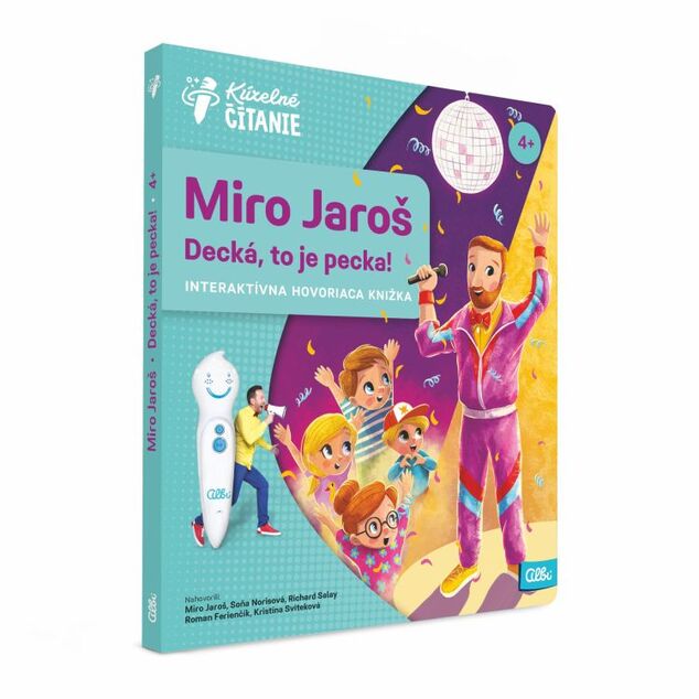 Albi Miro Jaroš: Decká, to je pecka! s elektronickou ceruzkou Albi