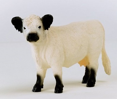 Schleich Gallowayská krava
