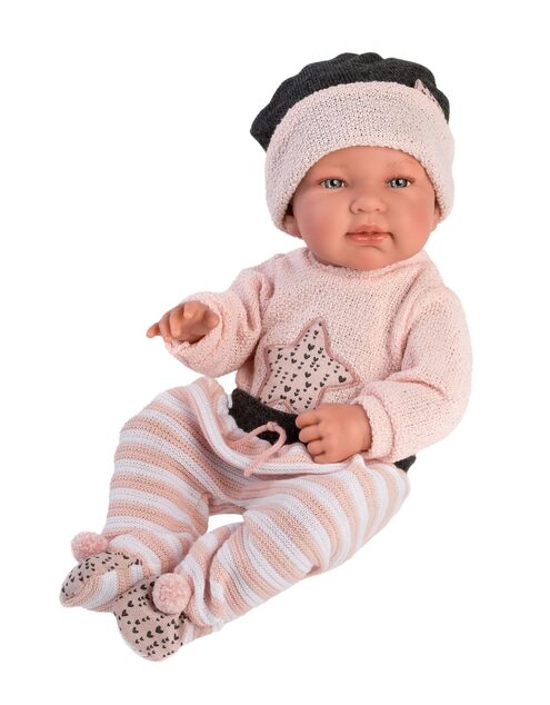 Llorens M843-26   oblečenie pre bábiku  NEW BORN veľkosti 43-44 cm