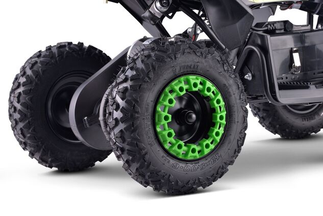 Elektrisches Kinder-Quad Beneo Motors Raptor grün - 800W