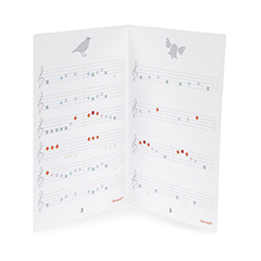 Janod Strumento musicale in legno Pianoforte elettronico Confetti