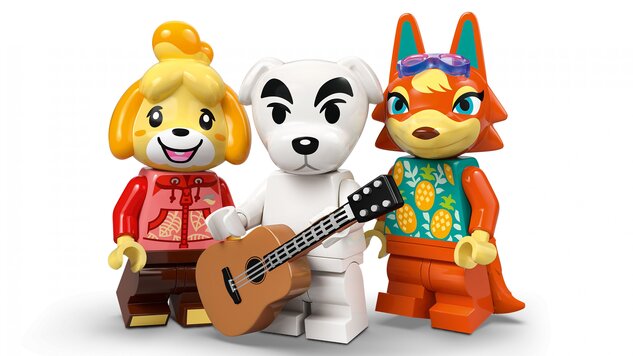 LEGO® Animal Crossing™ 77052 K.K. a koncert na námestí