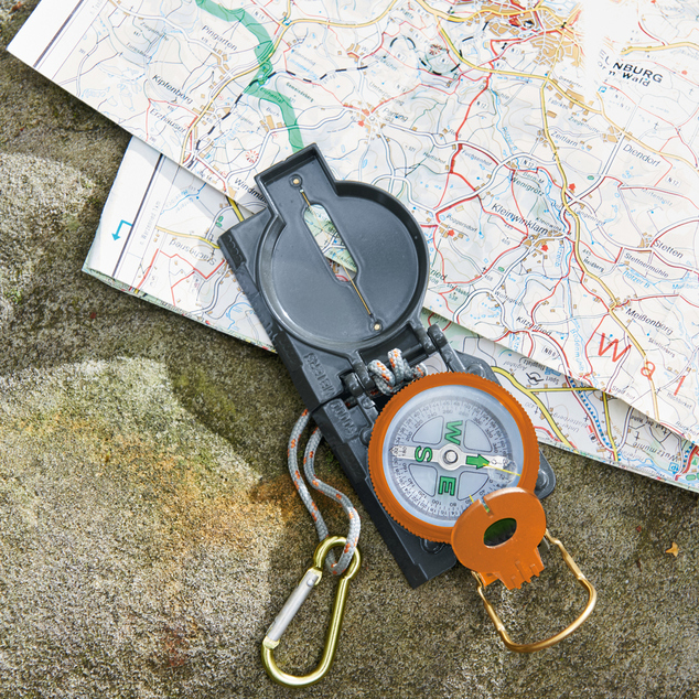 Haba Terra Kids Kinderkompass mit Karabiner