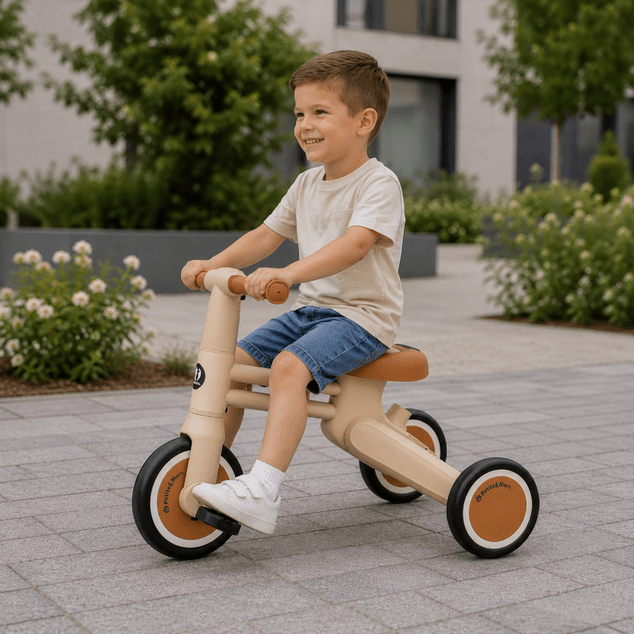 PETITE&amp;MARS Tricycle multifonction 4 en 1 Drift Desert Sand