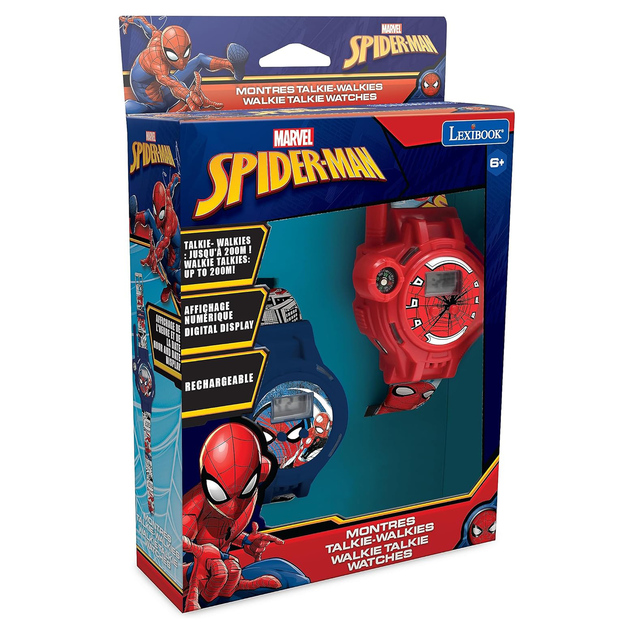 Lexibook Walkie-Talkie-Uhr Spider-Man