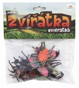 Kukci/životinje mini plastične 4-8cm 12 kom u vrećici