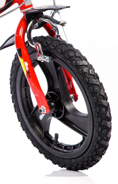 Dino Bikes - Detský bicykel 16" 163GLN - červený 2017