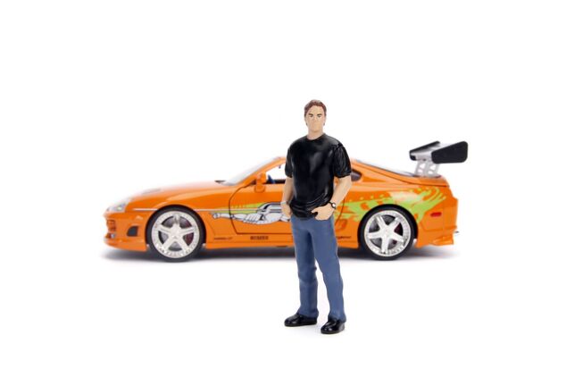 Rýchlo a zbesilo auto 1995 Toyota Supra 1:24 + figúrka Brian O’Conner