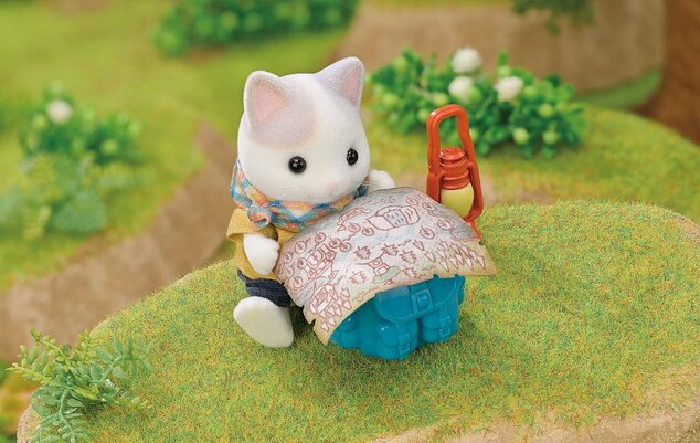 Sylvanian Families Prieskumná sada - Latte Cat Brat a bábätko