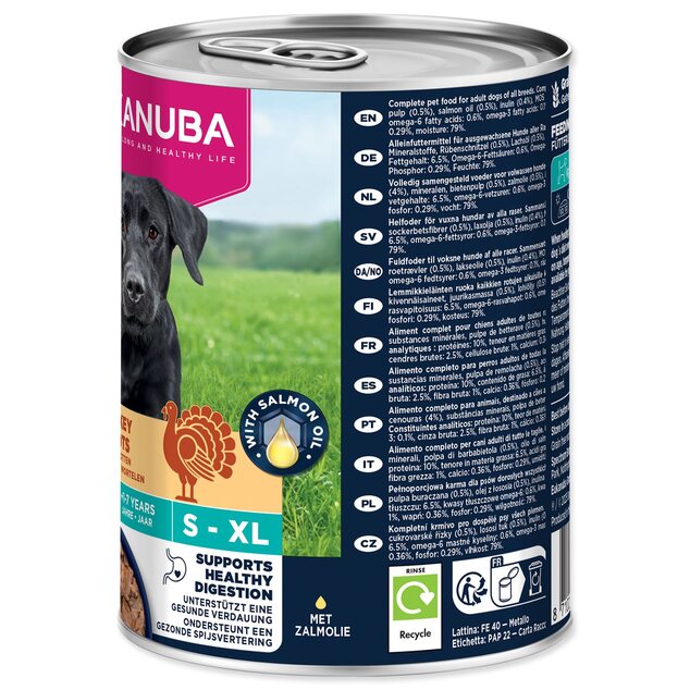 Konzerva EUKANUBA Adult bohatá na morčacie s mrkvou  400 g