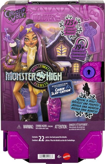 Mattel Monster High Skulltimate Secrets - Clawdeen Wolf