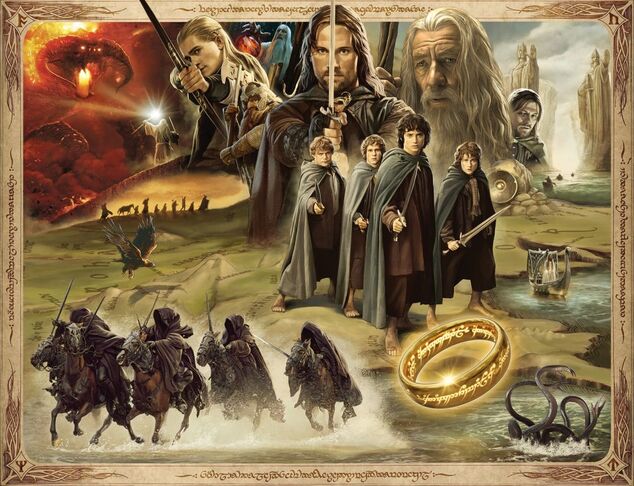 Ravensburger Lord of the Rings: The Fellowship of the Ring 2000 de piese