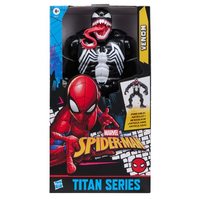 HASBRO - Spiderman Titan Series Deluxe - Figurină Venom
