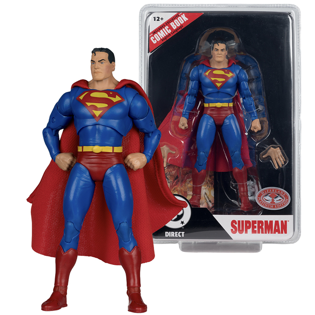 DC Direct Page Punchers - Figura McFarlane - Superman (Justice) 18 cm