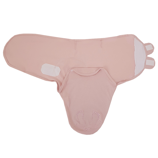 EKO Zavinovačka bavlnená Ulitka Powder pink 3-6 kg