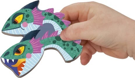 Janod Magnetibook Draci Magnetická kniha pre deti