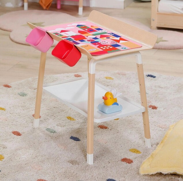 Zapf BABY born Wickeltisch mit Körbchen
