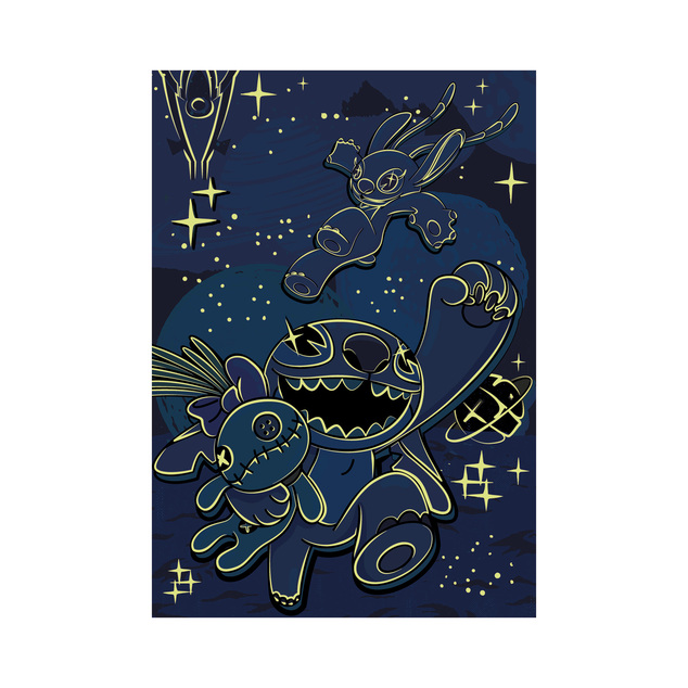 Puzzle Stitch 100 xl dielikov neón