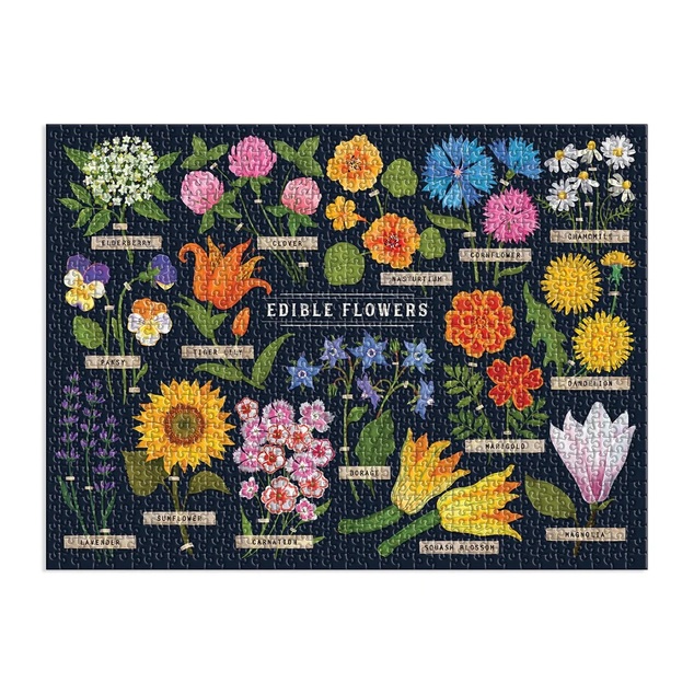 Galison Puzzle Jestivo cvijeće 1000 komada