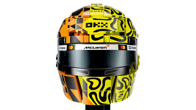 LEGO® Editions 43023 Casco Lando Norris del equipo McLaren Mastercard F1®