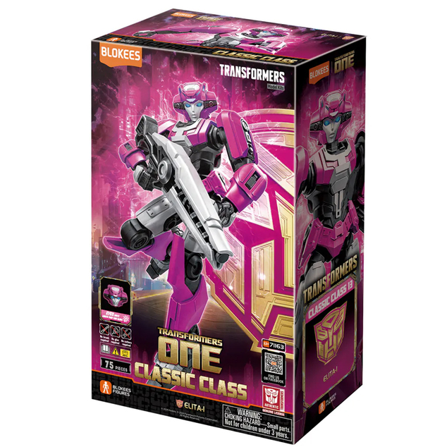 TRANSFORMERS BLOKEES Bausatz Classic Class 13 Elite 1 Transformer One